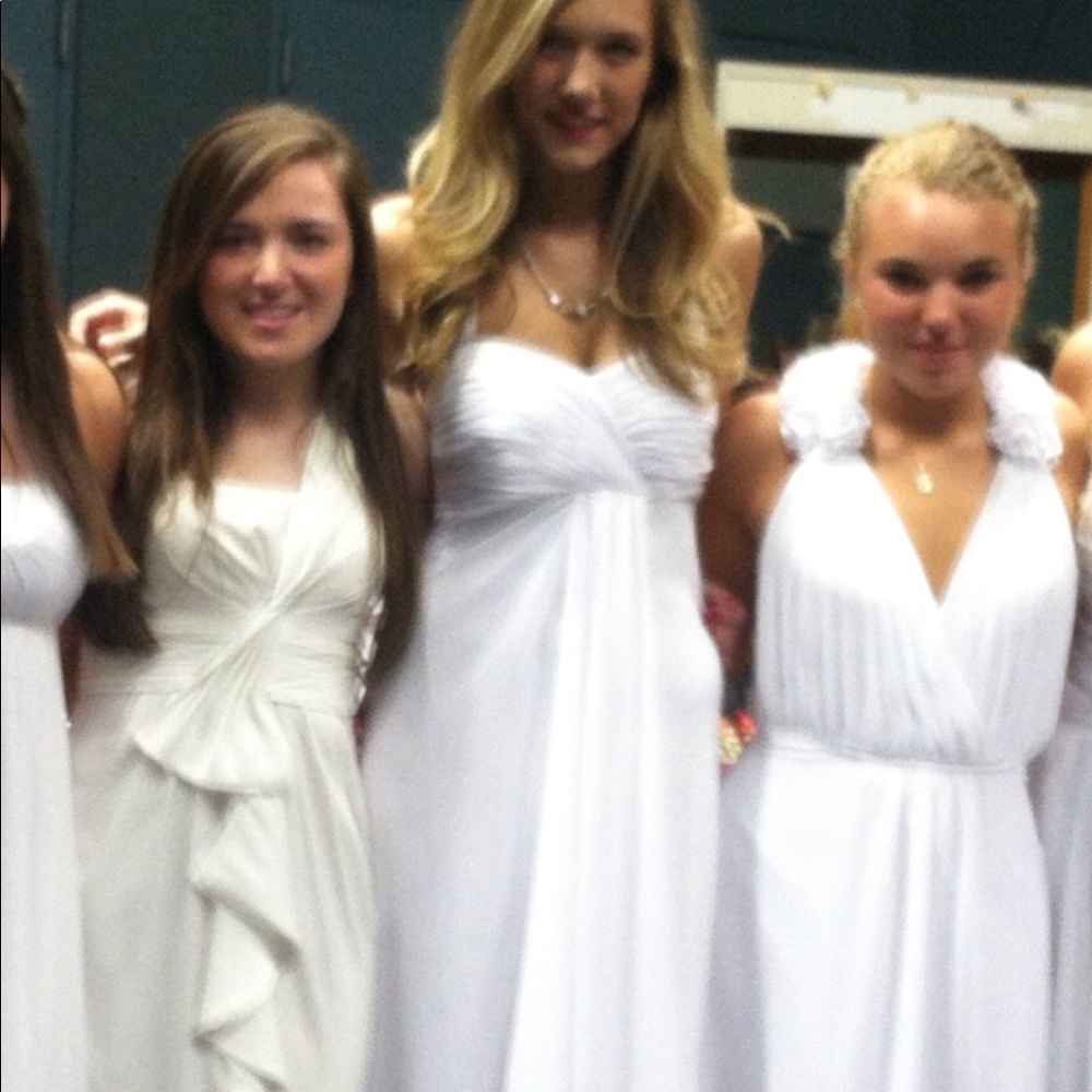 White gown